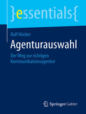 cover image of Agenturauswahl